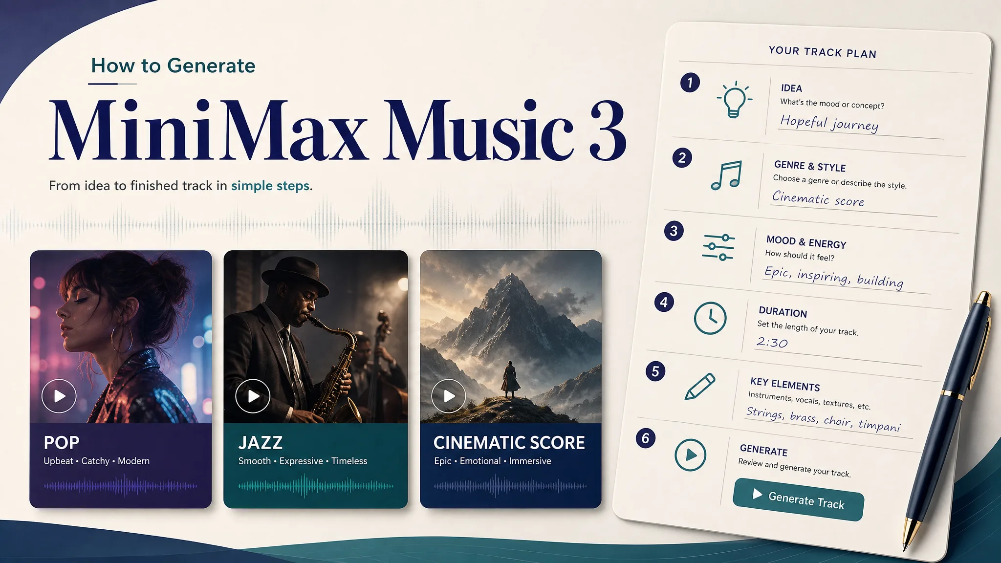 Jedes Genre mit MiniMax Music 3 erzeugen